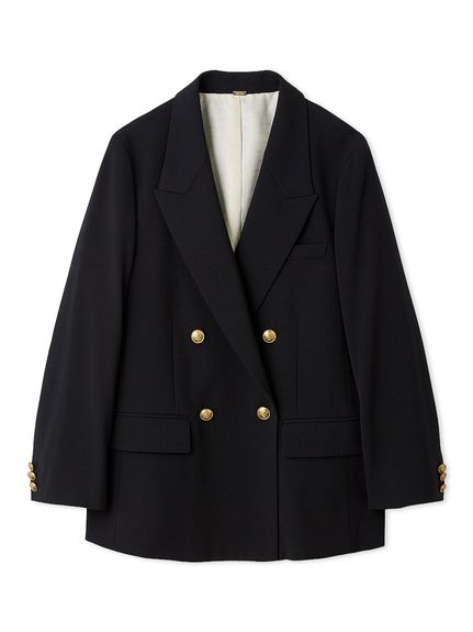 金釦ダブルブレストブレザー(テーラードジャケット)｜アウター