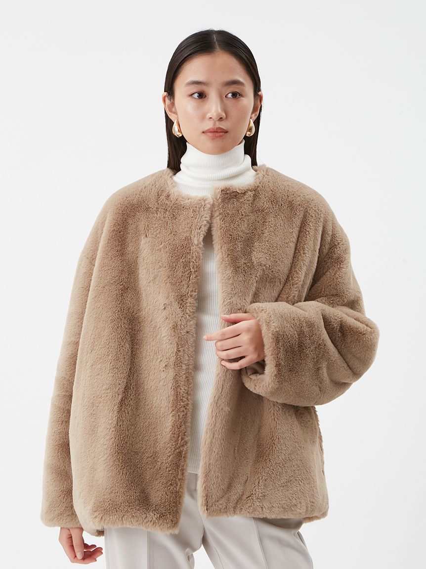 NEW YEAR'S SPECIAL ITEM】リバーシブルエコファージャケット(ブルゾン