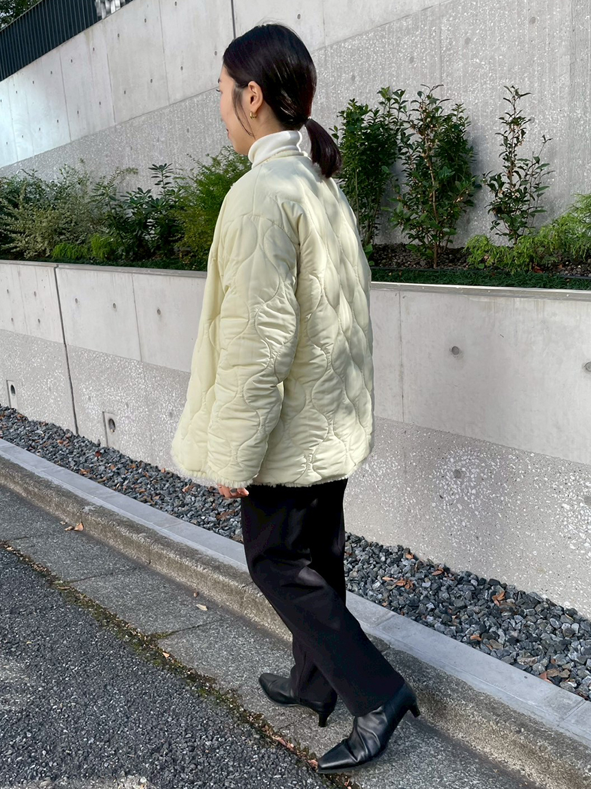 ミラオーウェン リバーシブルエコファージャケット 白 未着用 楽天市場】mila owen リバーシブルエコファージャケットの通販