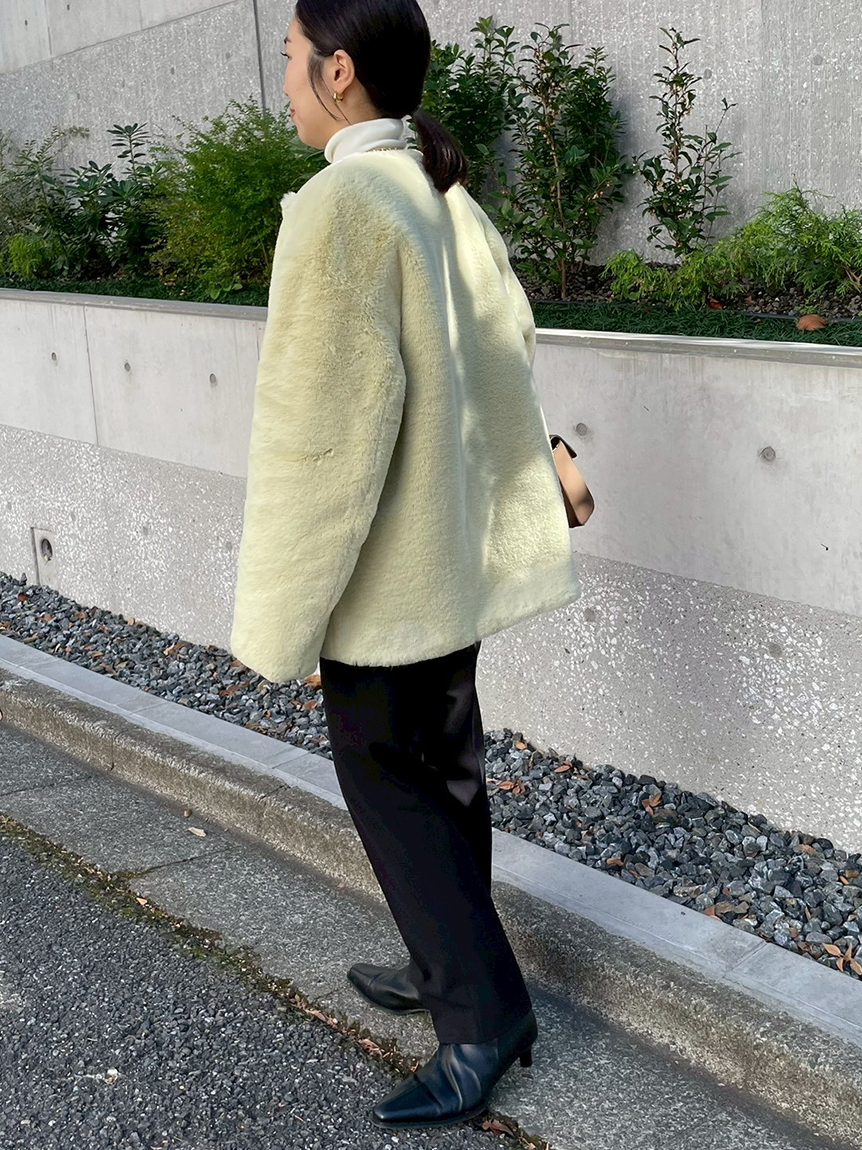 NEW YEAR'S SPECIAL ITEM】リバーシブルエコファージャケット(ブルゾン