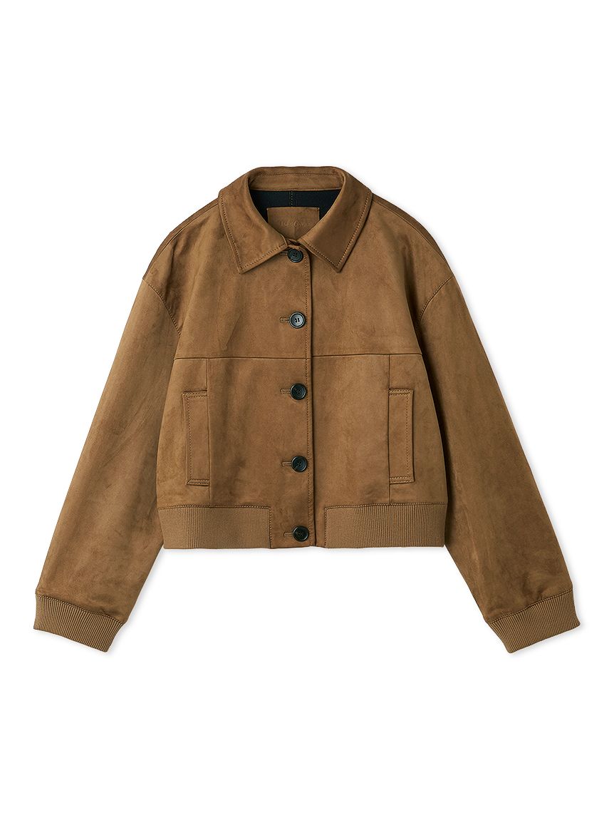セットアップ対応】スウェードブルゾン(ブルゾン)｜アウター｜Mila