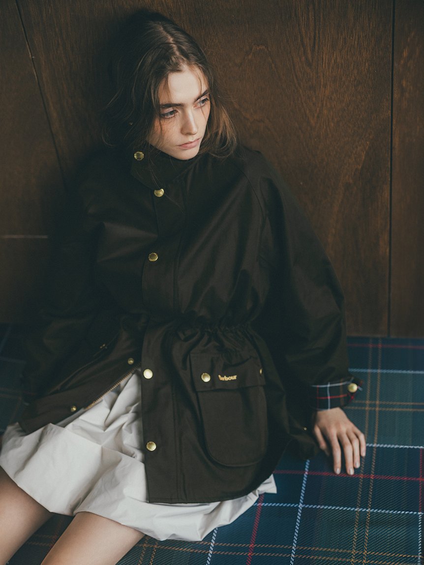 Barbour】 別注 BEDALE （ビデイル）テントシルエットジャケット