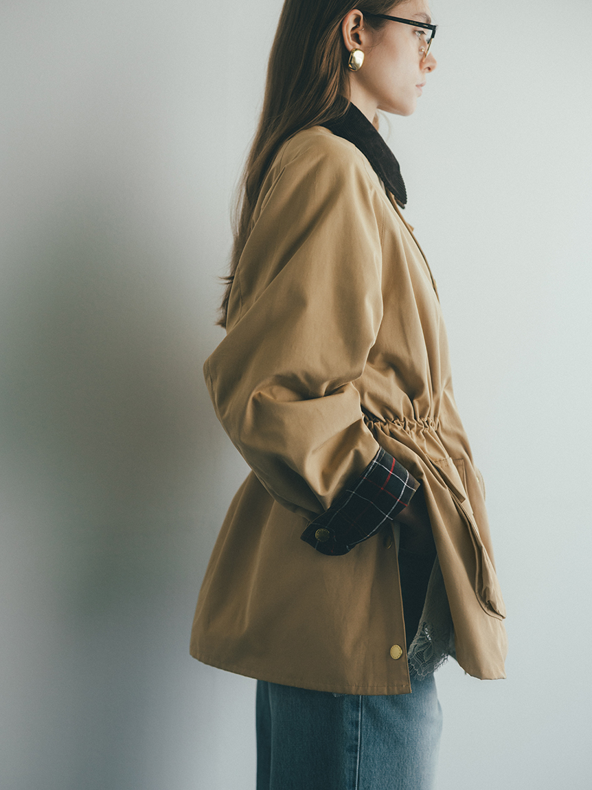Barbour】 別注 BEDALE （ビデイル）テントシルエットジャケット