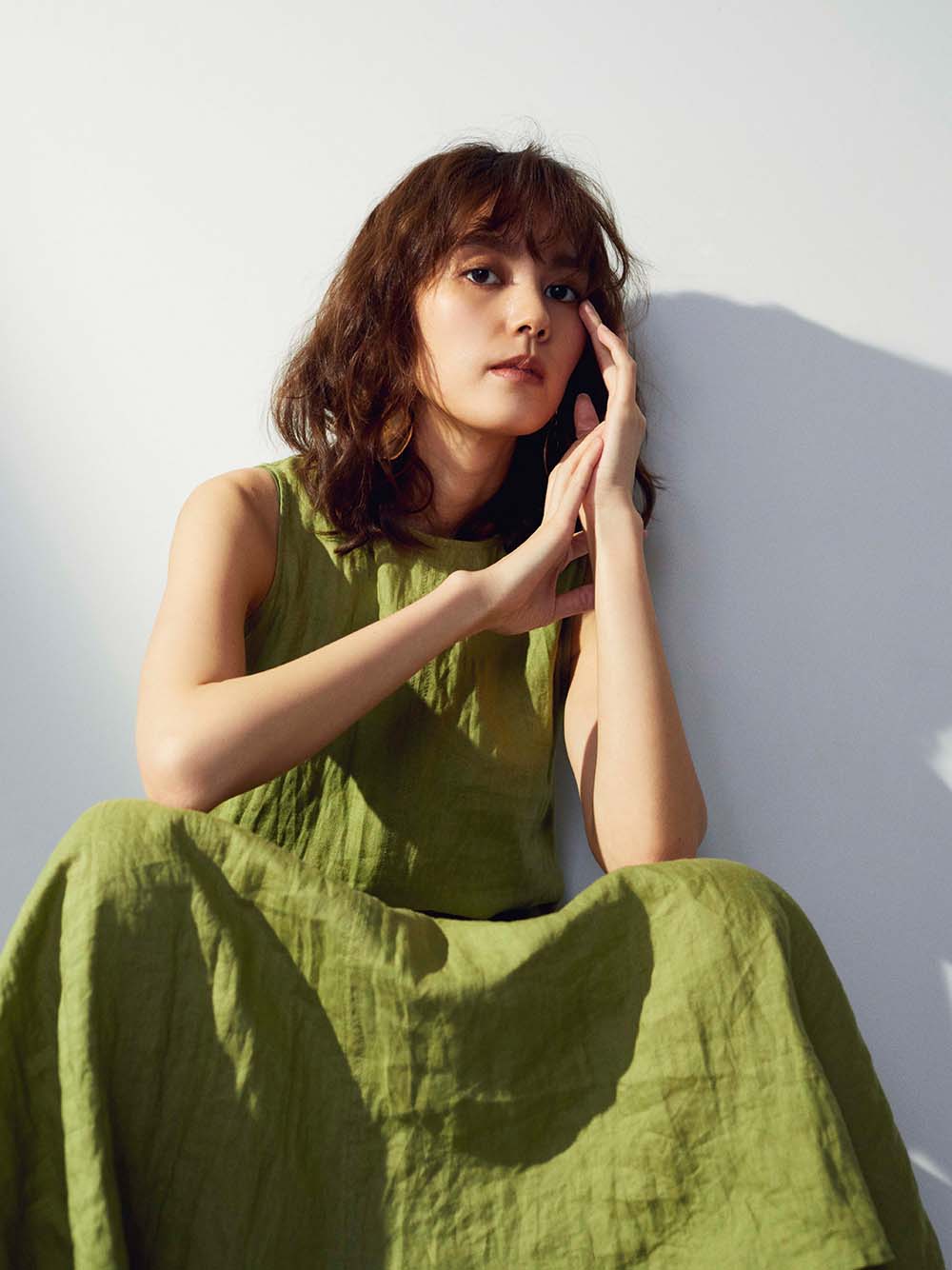 ステッチワークノースリリネンマキシワンピース マキシ ロングワンピース ワンピース Mila Owen ミラオーウェン の通販サイト 公式