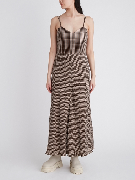 背中編み上げキャミサロペワンピース マキシ ロングワンピース ワンピース Mila Owen ミラオーウェン の通販サイト 公式