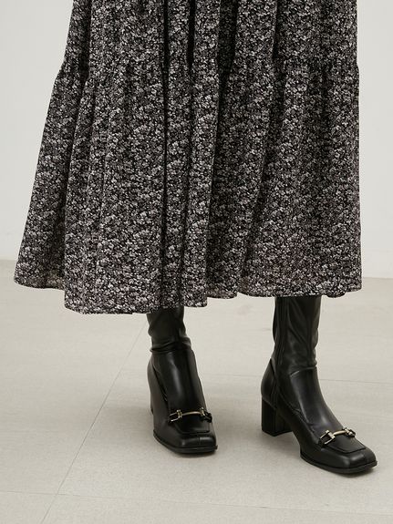 ニッセン ワンピース ロング マキシ 小さいサイズ レディース
