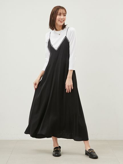 楽天市場】キャミワンピ tシャツ セット（レディース