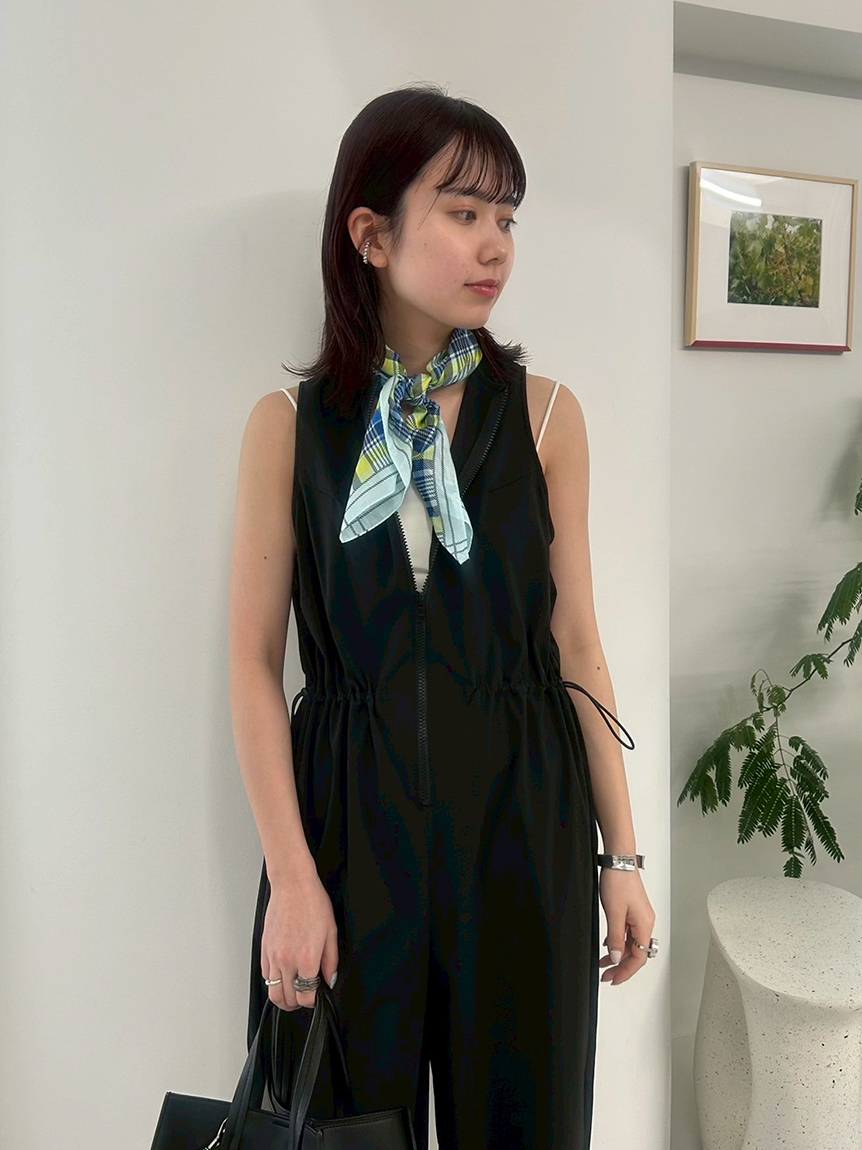 新品未使用タグ付】Mila Owen パデッドベスト 0サイズ ブラック