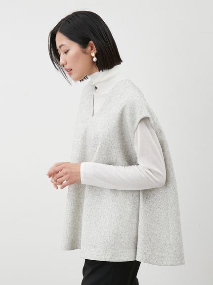 セットアイテム】フレアベストタートルニットパンツSET UP