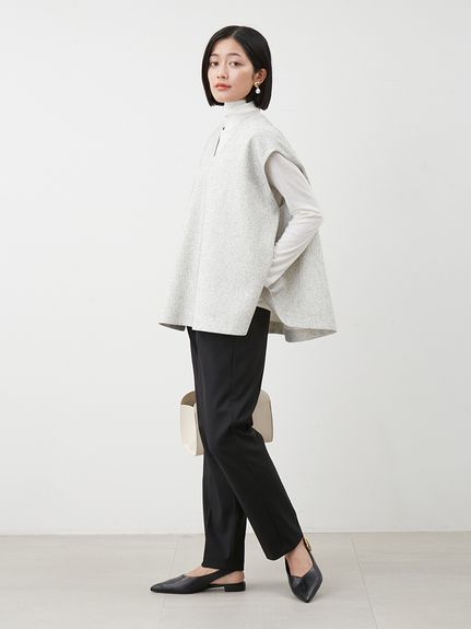 Mila Owen ペプラムベストタートルパンツ2点セット※ベストとパンツのみ Amazon.co.jp: [ミラオーウェン] ペプラムベストタートルパンツ3
