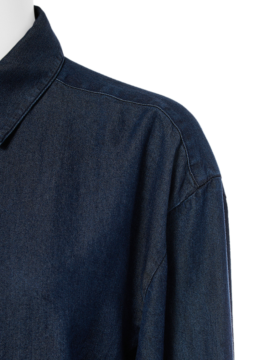 ウエストゴムシャツオールインワン(オールインワン)｜ワンピース｜Mila