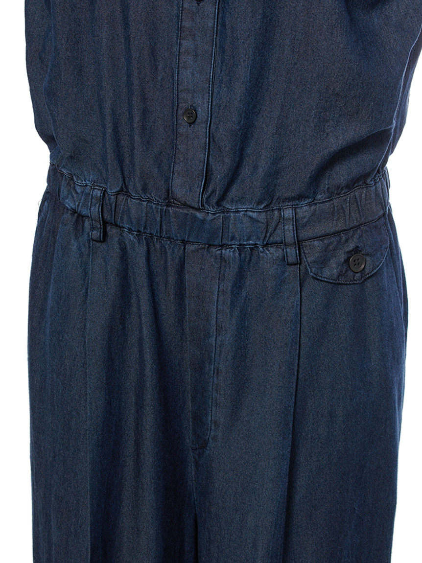 ウエストゴムシャツオールインワン(オールインワン)｜ワンピース｜Mila