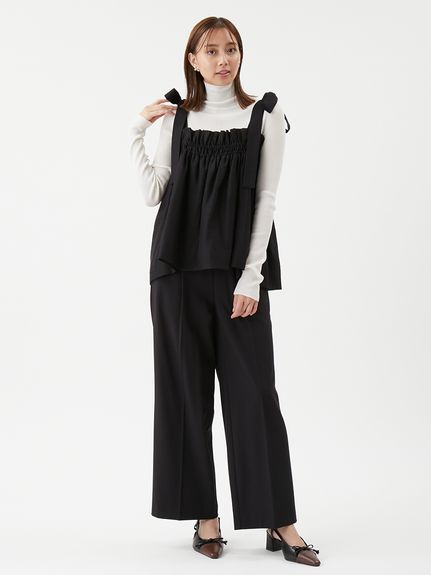 セットアイテム】ペプラムキャミブラウス×パンツ SET UP(セットアップ