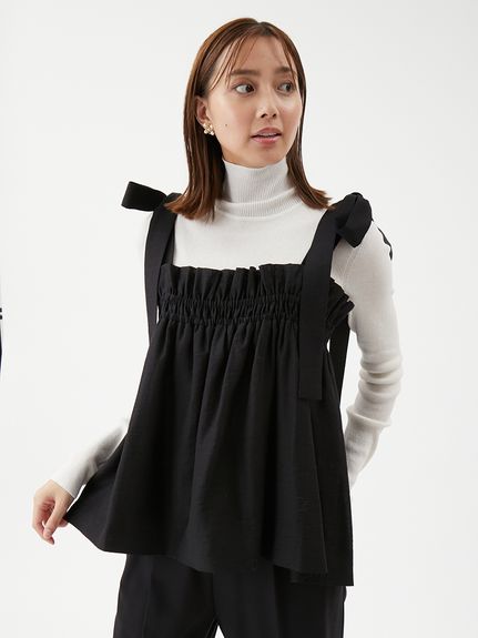 セットアイテム】ペプラムキャミブラウス×パンツ SET UP(セットアップ