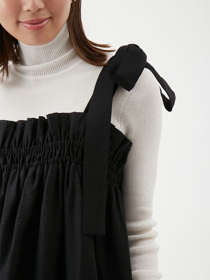 セットアイテム】ペプラムキャミブラウス×パンツ SET UP(セットアップ