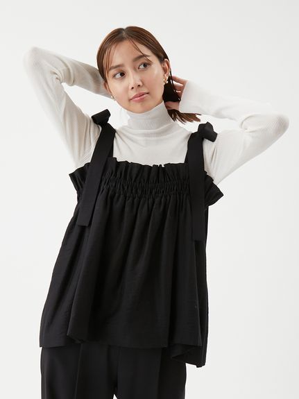 セットアイテム】ペプラムキャミブラウス×パンツ SET UP(セットアップ