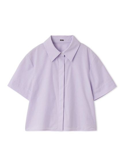 ストライプセパレートバルーンシャツワンピース(マキシ・ロング