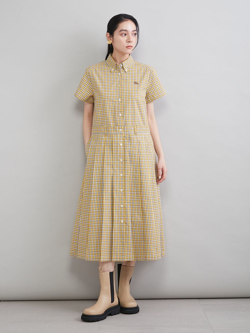 【新品タグ付き】Mila owen ミラオーウェン プリーツシャツワンピース プリーツシャツワンピース(マキシ・ロングワンピース)｜ワンピース