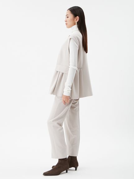 ベスト×ニットプルオーバー×パンツ 3点SET(トップス＆ボトムセット