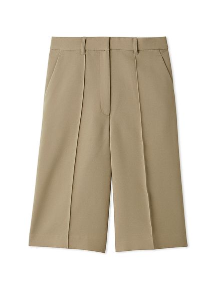 新品未使用¥31.900【YLEVE】センタータックウールハーフパンツ THREE FIFTY STANDARD ウール混センタープレスタックパンツ