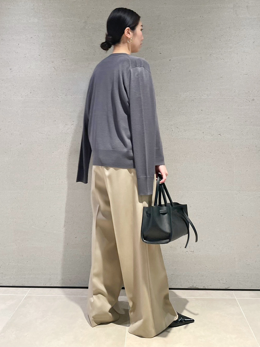 ドライタッチ2タックワイドパンツ(ロングパンツ)｜パンツ｜Mila