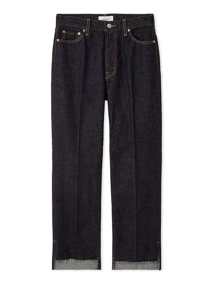 裾段差テーパードデニムパンツ(デニムパンツ)｜パンツ｜Mila Owen