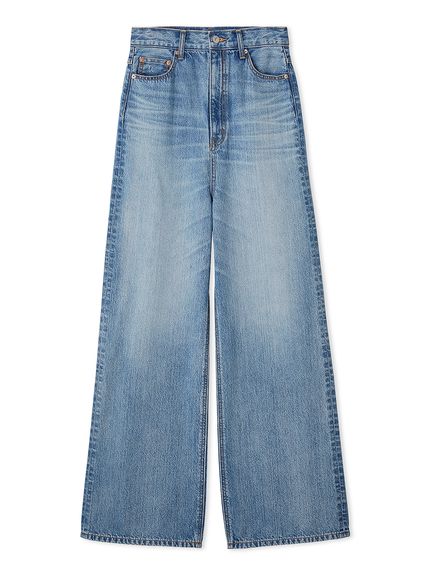 ハイウエストワイドデニムパンツ(デニムパンツ)｜パンツ｜Mila Owen