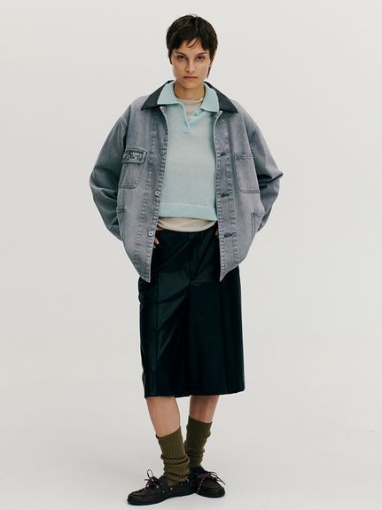 ミラオーウェン　バルーンセンタープレスオールインワン　size0 SALE／40%OFF】Mila Owen 袖バルーンセンタープレスジャンプ