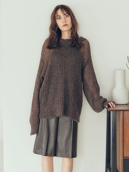 パンツ mi ストライプワイドバンディングパンツ | ファッション通販サイト NUGU