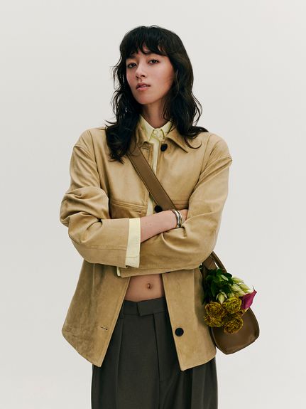 ウエストベルトタックワイドパンツ(ワイドパンツ)｜パンツ｜Mila Owen