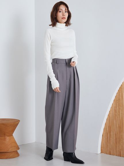 美形ワイドパンツ(ワイドパンツ)｜パンツ｜Mila Owen（ミラオーウェン