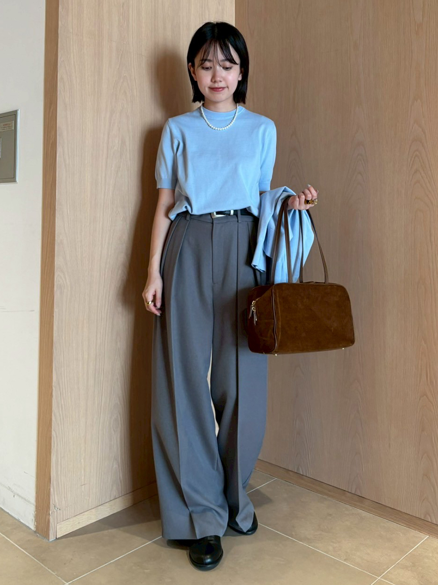 ミラオーウェン　ワイドパンツ 美形ワイドパンツ(ワイドパンツ)｜パンツ｜Mila Owen（ミラオーウェン