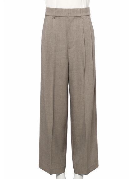 ドライタッチ2タックワイドパンツ(ワイドパンツ)｜パンツ｜Mila Owen