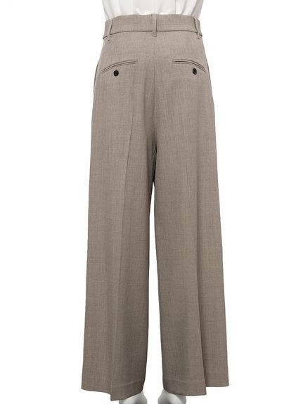 mila owen / ラップタックワイドパンツ(アイボリー) mila owen / ラップタックワイドパンツ(アイボリー) Mila Owen