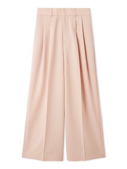 ドライタッチ2タックワイドパンツ(ワイドパンツ)｜パンツ｜Mila Owen