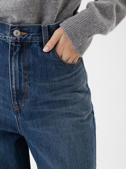 ハイライズルーズフィットバギーデニム(デニムパンツ)｜パンツ｜Mila