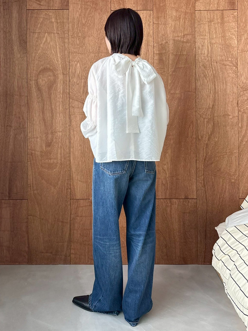 ハイライズルーズフィットバギーデニム(デニムパンツ)｜パンツ｜Mila