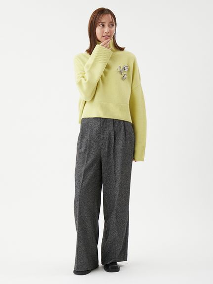 2タックワイドパンツ(ワイドパンツ)｜パンツ｜Mila Owen（ミラ