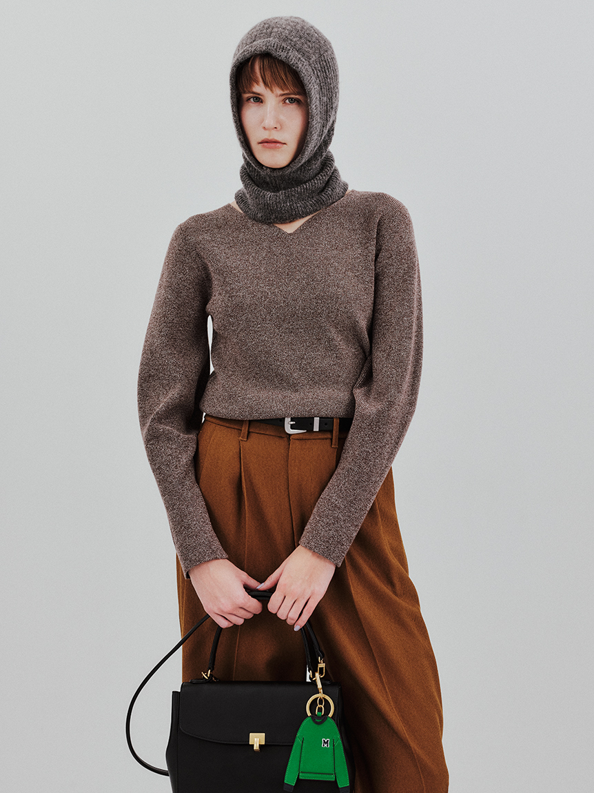 コーデュロイライク2タックワイドパンツ(ワイドパンツ)｜パンツ｜Mila