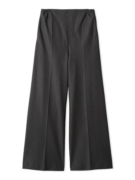 スーツ地イージーパンツ(ワイドパンツ)｜パンツ｜Mila Owen（ミラ