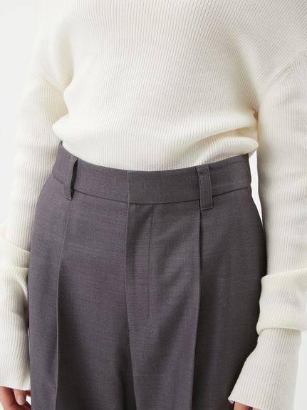 センタープレスパンツ(ストレートパンツ)｜パンツ｜Mila Owen（ミラ