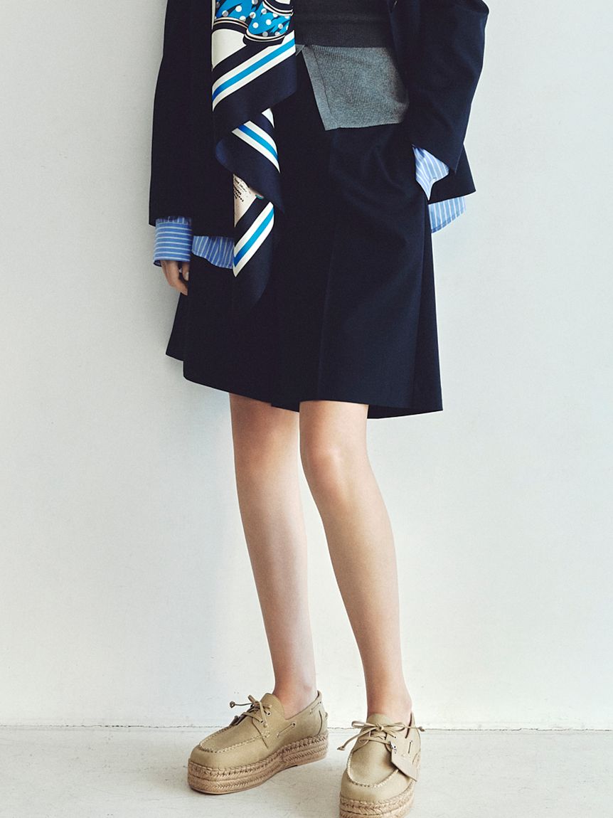 み！MARNI♡ウールキュロット MARNI Pleated wool mini skirt | NET-A-PORTER