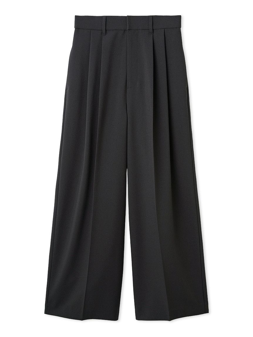 ドライタッチ2タックワイドパンツ(ワイドパンツ)｜パンツ｜Mila Owen