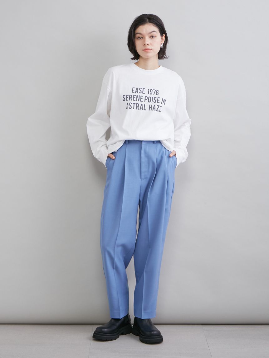2タックテーパードパンツ(テーパードパンツ)｜パンツ｜Mila Owen