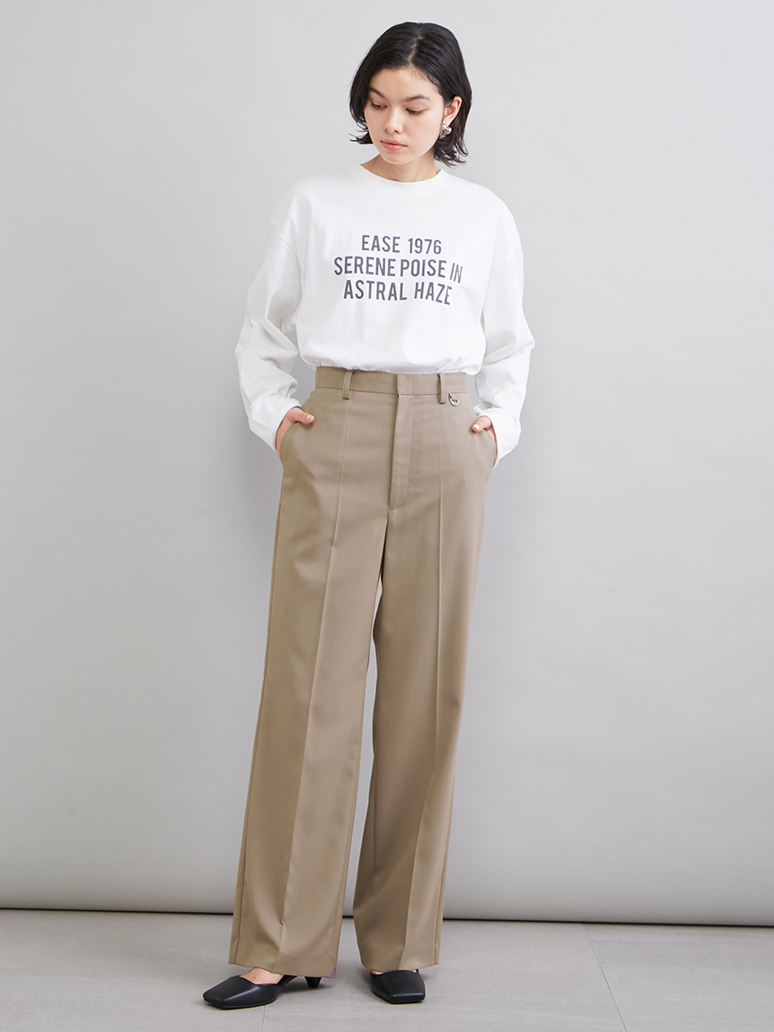 ミラオーウェン　Mila Owen レオパードパンツ テーラードトラウザー(テーパードパンツ)｜パンツ｜Mila Owen（ミラ