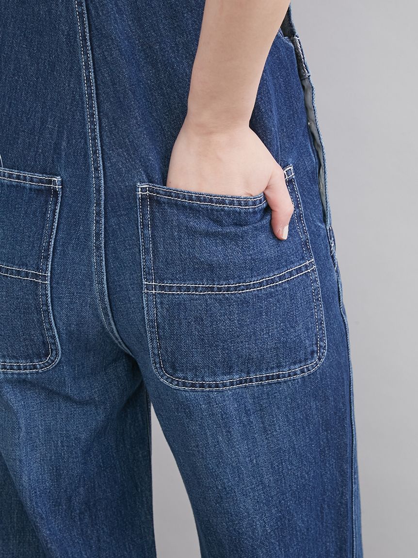 デニムオーバーオール(デニムパンツ)｜パンツ｜Mila Owen（ミラ