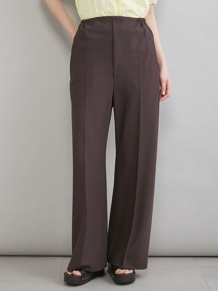 ウエストゴムワイドイージーパンツ(ワイドパンツ)｜パンツ｜Mila Owen