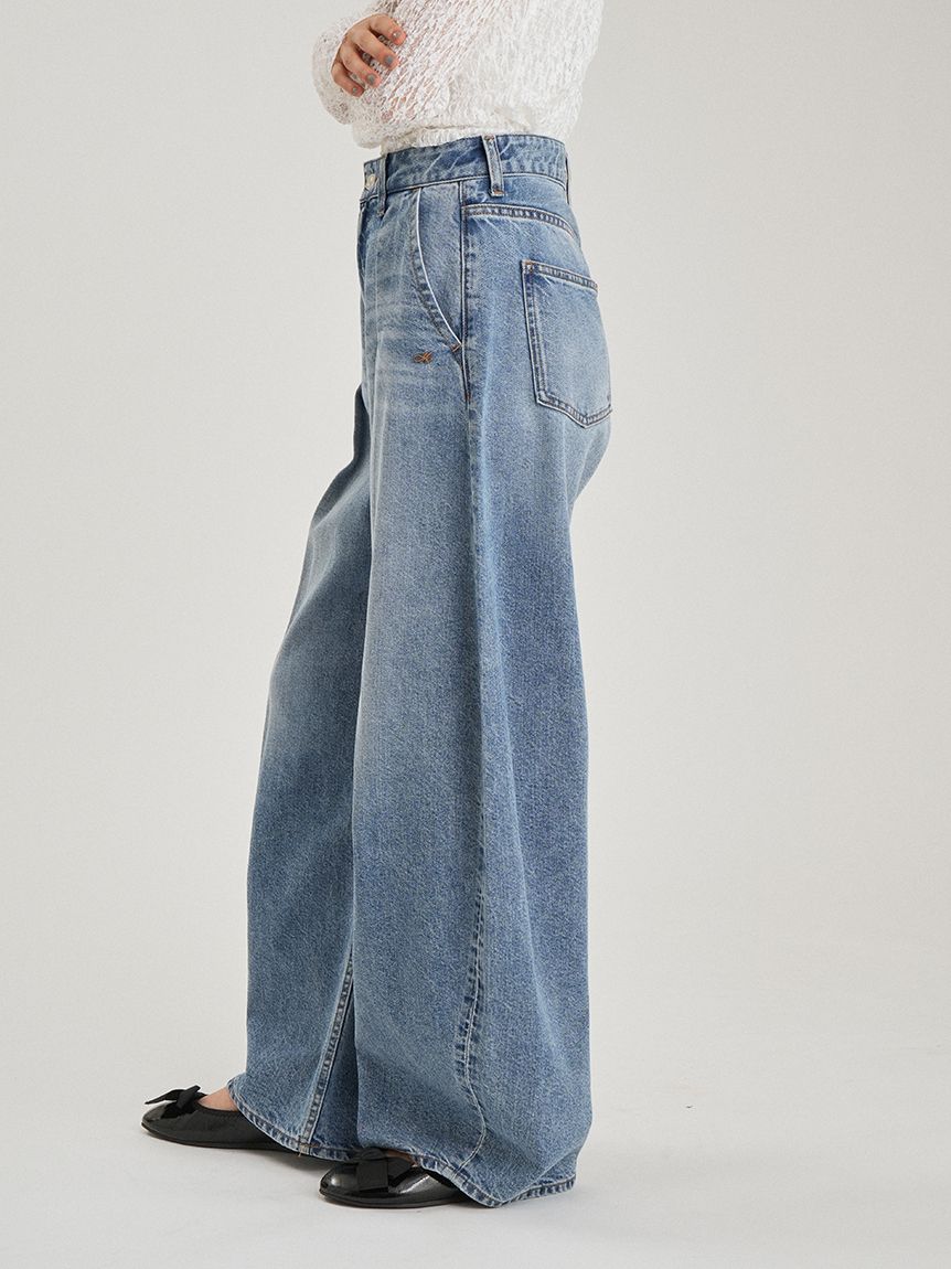 タックカーヴィデニムパンツ(デニムパンツ)｜パンツ｜Mila Owen（ミラ