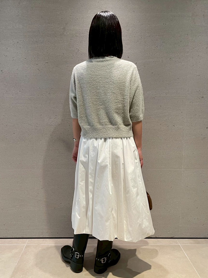 ウエストドロスト2サイズバルーンスカート(フレアスカート)｜スカート