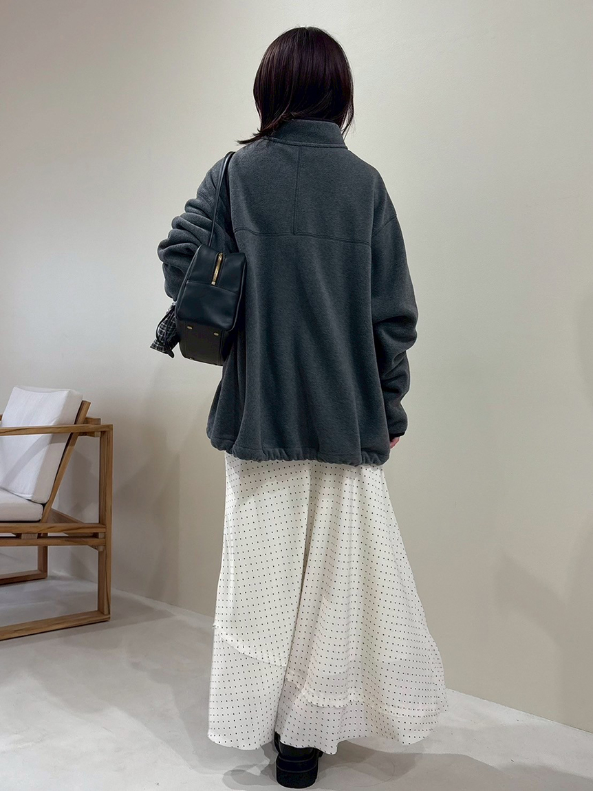 ドットプリントスパイラルナロースカート(ナロースカート)｜スカート